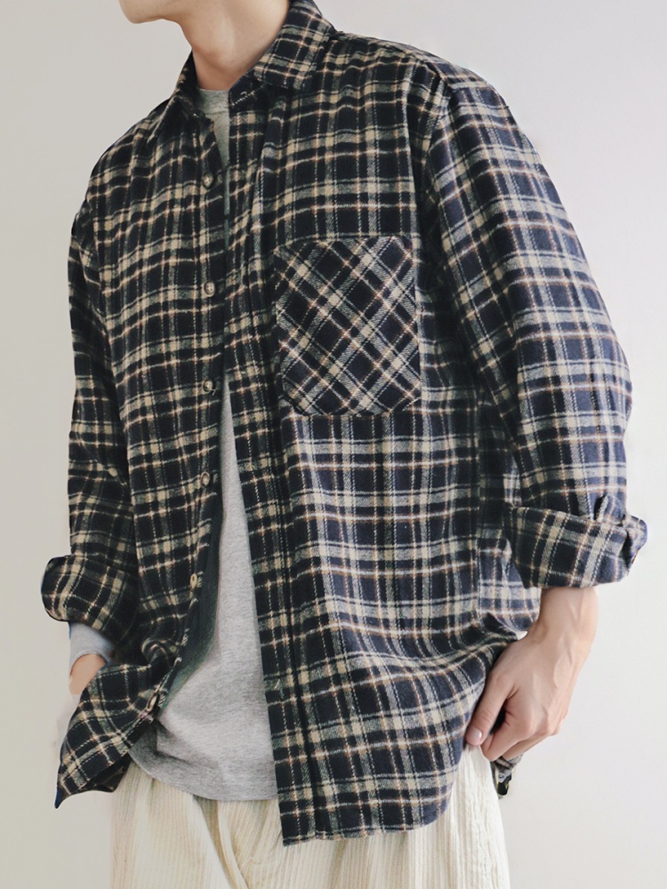 ‌Japanese Vintage Heavyweight  - огляд і ціна Flannel Plaid Shirt Heavy Weight