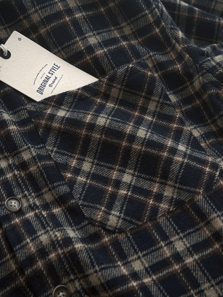 ‌Japanese Vintage Heavyweight  - огляд і ціна Flannel Plaid Shirt Heavy Weight